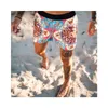 Herenbroek Fashion Series Men's Holiday 3xl Shorts Summer Loose Beach Holiday Trend Shorts Swimming broek broek plus maat