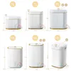 Waste Bins 1215L Trash Can Sensor Automatic Household Trash Bin Bathroom Storage Bucket Toilet Waterproof Narrow Trash Bin Kitchen Garbage 230210