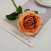 Decorative Flowers 8pcs/lot Artificial Silk Rose Branch Wedding Pography Bouquet Valentine's Day Gift Home Living Room Simulation Roses