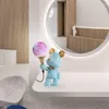 Lampade da tavolo Mini Orso G9 Lampada a LED Lampada da scrivania rosa 3D Luna Camera da letto Studio Cartone animato Illuminazione per bambini in piedi Regalo per bambini