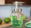 Hand Soap Dispenser pump Stainless Steel Mason Jar Countertop Soap / Lotion Dispenser(not include the jar)
