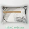 Pillow Case Pillowcase Art Graffiti Home Decor Sofa Office White Decorative Pillows Rectangle Cover