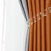 Curtain 2023 Elegant Heat Insulation Drapery Thickened Blackout Curtains Home High-end Bedroom Living Room Study Window