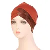 Мусульманские женщины Turban India Headscarf Sleep Sleep Night Cap Beanie Bonne Bonnet выпадение волос химиотерапия исламская шляпа головная одея