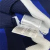23SS FW Женские шерстяные свитера вязания вязаны дизайнерские топы с полосатыми буквами девочки Milan Designer Designer Crop Top рубашка Высокий