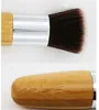 احتراف Bamboo Foundation Brush Powder Contailer Blush Liquid Foundation Blush Angled Top Flat Base Commetics New5572 210
