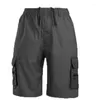 Shorts pour hommes décontracté multi-poches lâche Sport hommes Gym course entraînement Cargo pantalon survêtement pantalon Ropa Hombre MY764