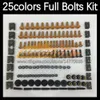 268 st Complete Moto Body Full Screws Kit For Ducati 748 853 916 996 998 S R CC 94-02 94 95 96 97 98 99 00 01 02 Motorcykelmässa Bultar Vindsinbult Bultskruvmuttrar NUT SET SET SET