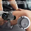 Nuaer Gun Portable Petcussion Pistol Massager dla Szycika Głębokiego Tkanki Relaksowanie mięśni dna Pomoc dna Pomoc Fitness 0209