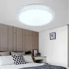 Luci Apparecchio per montaggio superficiale rotondo 220V per camera da letto 24W Lampada da soffitto a LED 6500K 0209