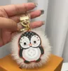 Europa och USA: s nya Penguin Key Ring Luxury Men's and Women's Fashion Key Ring Belt Original Box