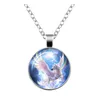 Pendentif Colliers Temps Collier Verre Drop Livraison Bijoux Pendentifs Dh71A