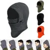 Bérets Casual Beanie Ski Casquette de neige Unisexe Femmes Hommes Polaire Capuchon Chapeau Snood Écharpe Chaud Thermique Casquettes 2023