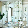 Curtain XJ-Simple Curtains For Living Dining Room Bedroomand Modern Nordic Plant Cotton And Linen Custom Study Finished Divider