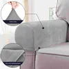 Housses de chaise 2 Pcs Stretch Couch Cover Canapé Accoudoir Protecteur Universel Bras Élastique