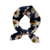 55*55 cm modepolka dot leopard silkes halsduk diy nya stilar kvinnor huvud hals satin h￥r banden band liten fyrkantig halsduk halsduk