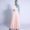 Ethnic Clothing Dubai Abaya Turkey Eid Muslim Women Fashion Hijab Dress Kaftan Islam Arab African Dresses For Ladies Plain Robe Femme