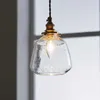 Современная лампа зажигание стеклянная мяч гостиной спальня подвесной фонари подвесные потолочные лампы 0209