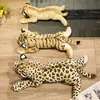 39-58cm Lovely Lion Tiger Leopard Plush Cute Simulation Dolls Stuffed Soft Real Like Animal Toys Child Kids Decor Gift