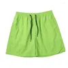 Men's Shorts Swimwear For Holiday Wear Male Summer Breeches Board Casual Young Style Green Daily Clothing Surf Drift Beachwear