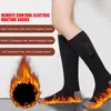 Sports Socks Winter Battery Heated Remote Control Electric Heating USB Rechargeable 3 Temperature Adjustment Thermal Sock