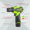 Electric Drill YIKODA 12V 168V 21V Cordless Drill Electric Screwdriver Rechargeable LithiumIon Battery TwoSpeed DIY Driver Power Tools 230210