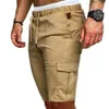 Pantalones cortos para hombre, pantalones cortos de camuflaje informales para hombre, pantalones cortos de combate, pantalones de trabajo de carga del ejército militar L230209