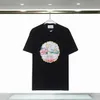 2023 Fashion Casabla Par Avion Fleur TEE T SHIRTS MENS WOMENS PANORAMIQUE T-SHIERT TACCHI