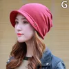 Beanies Beanie/Skull Caps 1PCS Women's Fashion Cotton Headgear Windproof Confinement Hat Ear Protection Headscarf Sleeping Cap S78