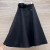 Sexiga kjolar för kvinnor sommarkjol A-line Damer Girl Designerklänning med märke Bokstavtryckta klänningar 6 stilar Casual Shorts