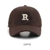 Ball Caps Women's Casual Trucker Caps Letter R Embroidered Peaked Cap Men Soft Sports Unisex Baseball Cap G230209