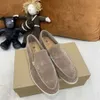 Chaussures Loropiana de styliste pour femmes et hommes, talons plats LOFO, nouveau printemps et été54JE