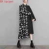 Casual Dresses ED Iqyipai Spring Autumn Loose Long Sleeve Woman Dress Vestido De Mujer Robe Elbise Cotton Fashion Print Shirt