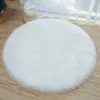 Carpets 30 30CM Artificial Sheepskin Rug Chair Cover Bedroom Mat Wool Warm Hairy Carpet Seat Textil Fur Area Rugs 11 Colors