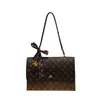 2023 Purses Clearance Outlet Online Sale Autumn and Winter New Women's m￥ngsidig stor kapacitet gammal blomma axel enkel klassisk tygv￤ska handv￤ska