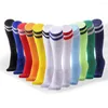 Chaussettes de sport 1 paire enfants Football Long coton Spandex enfants Football sur le genou Baseball Hockey chaussette en plein air