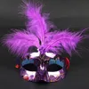 Masques de fête 20 pièces Sexy en peluche plume barre Performance mascarade fête masque enfants enfants adultes jouets décoration de mariage anniversaire Halloween 230210