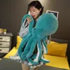 Big Simulation Animal Octopus Plush Toy Cartoon Octopus Squid Doll Pillow for Children Girl Gifts Decoration 35 tum 90 cm dy508492645