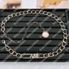 2023 Fashion Chain Belts Gold Silver Womens Designer Belt Luxury Thin Metal Waistband Belts High Quality Girdle Ladies Cintura Ceintures