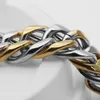 Link Armbanden titanium staal goud armband hiphop straatcultuur roestvrij materiaal keten mannen mode trendy sieraden cadeau