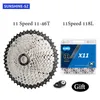 Chaînes KMC 11V chaîne de vélo avec SUNSHINE 11 vitesses vtt Cassette roue libre chaîne de vélo pour Shimano DEORE M5100/M7000/M8000/M9000 0210