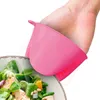 Tafelmatten siliconen hittebestendige handschoenen clips isolatie anti-slip pot darm houder clip kookbakken bakoven anti-brandende keukenwanten