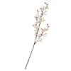 Flores decorativas grinaldas de cereja artificial Spring Plum Blossom Branch Simulation Flor da seda Fake Home Wedding Party Decor1