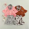 Ensembles de vêtements Kids Girl 3 pièces Ensemble de vêtements 9 mois4 ans