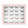 Natural Short 3D False Eyelashes Curl Soft Comfortable Faux Mink Fake Lashes Extension Makeup