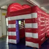 Tentes d'impression 6x2.5x4m, stand de carnaval gonflable personnalisé, abri de concession de boissons et de bonbons, stand de magasin d'alimentation pour fête