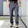 Pantalons pour hommes Printemps Hommes Casual Cargo Pantalon Multi-poche Tactique Automne Camouflage Militaire