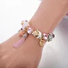 Strang Original Mode Charm Armband DIY Ozean Serie Perlen Conch Quaste Damen Anhänger Für Frauen Luxus Schmuck