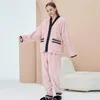 Women's Sleepwear 2023 Autumn Winter Flannel Pajamas For Women 2 Piece Set Thick Coral Fleece Fashion Warm Women's Home Clothes Suit