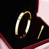 Bracelet d'amour de luxe dames et hommes bracelet d'amour romantique vis diamant bracelet bijoux cadeau de fiançailles de mariage.